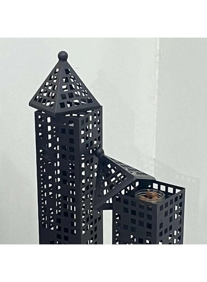 متجر نايس مبخرة ليزر بلون اسود مع غطاء - Image 1